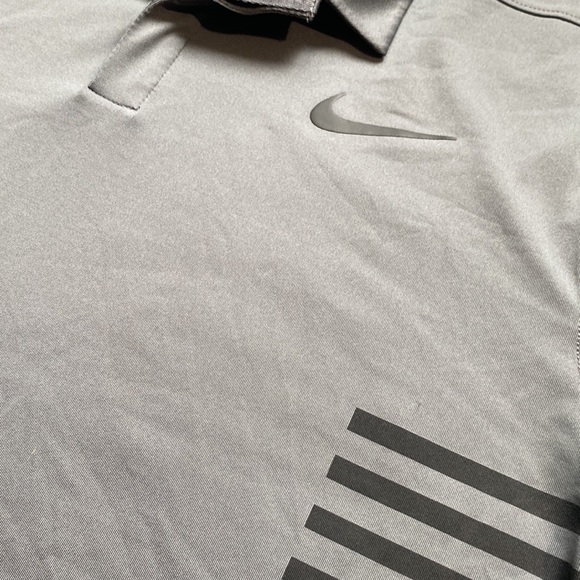 Nike Golf Dri-Fit Dark Grey Polo L - Picture 3 of 3